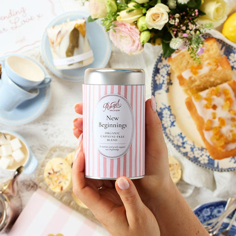 Dinner & Blooms Care Package | Angel Delivery x Think Blooms