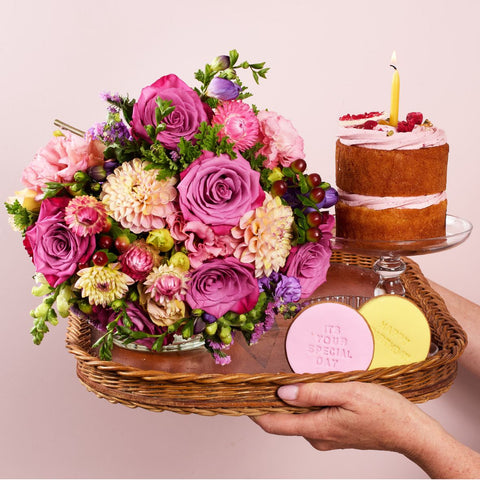 Ultimate Birthday Blooms Box | Angel Delivery x Think Blooms