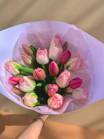 Pink Tulip bouquets