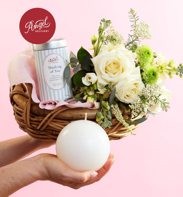 Sympathy Blooms Gift Box | Angel Delivery x Think Blooms