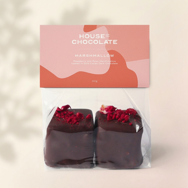 Raspberry & Rose Marshmallows